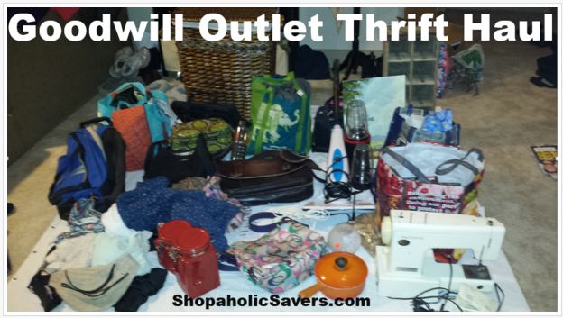 goodwill outlet thrift haul smaller