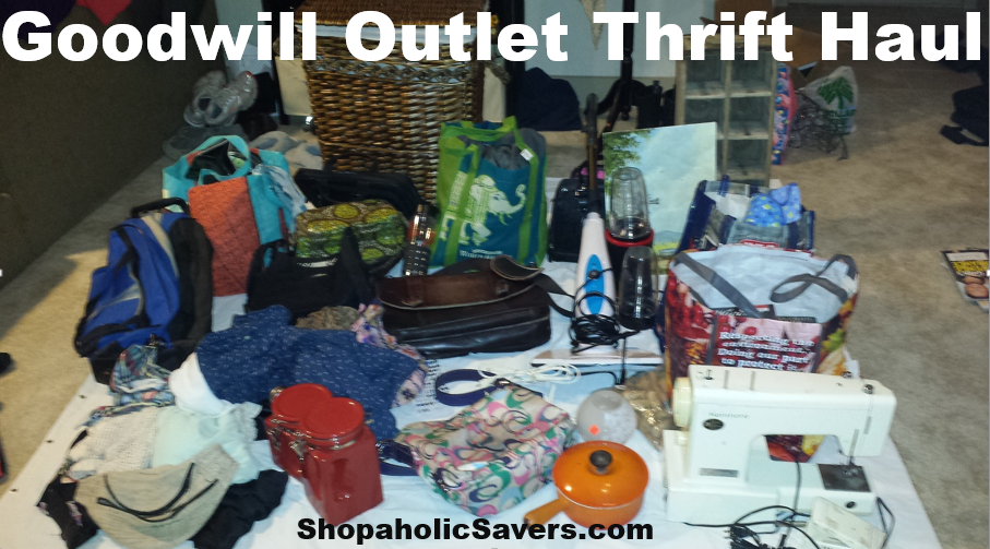 goodwill outlet thrift haul